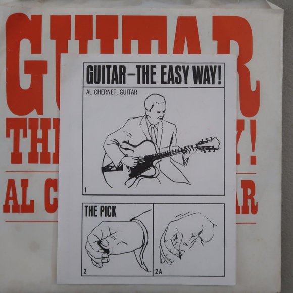 Guitar The Easy Way Vinyl 45 Al Chernet Record Instructional Booklet 1-201 - Picture 7 of 9